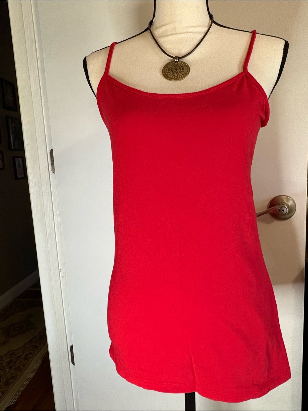 Old Navy Bright Red Spaghetti Strap Camisole
